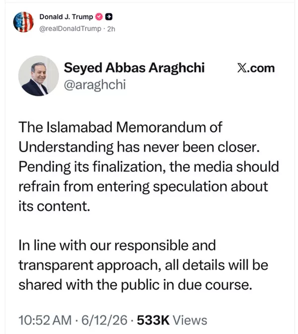 Pakistán afirma que alcanzaron texto final de acuerdo entre Irán y EE.UU.