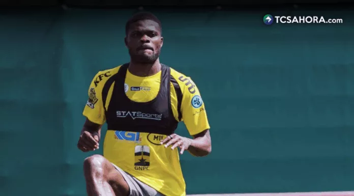 Thomas Partey, seleccionado de Ghana, no pudo entrar a Canadá por los siete delitos sexuales de los que es acusado.