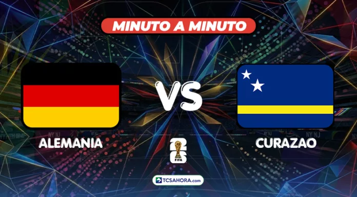 Repasa los detalles del partido de la fecha 1 de la Copa Mundial de la FIFA 2026 entre las selecciones de Alemania y Curazao.