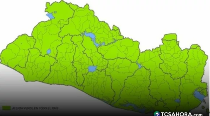 La alerta verde fue emitida por la Dirección General de Protección Civil. El pronóstico indica que se prevén lluvias para los próximos días.