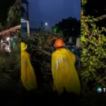 Emergencias por lluvias dejaron daños y una persona herida