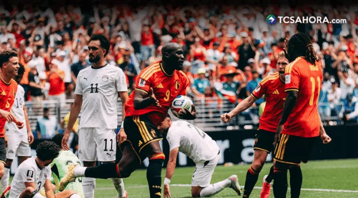 La selección de Bélgica rescató el empate ante Egipto en la fase de grupos de la Copa Mundial de la FIFA 2026.