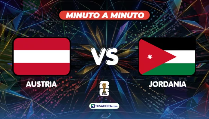 Repasa los detalles del partido de la fecha 1 de la Copa Mundial de la FIFA 2026 entre las selecciones de Austria y Jordania.