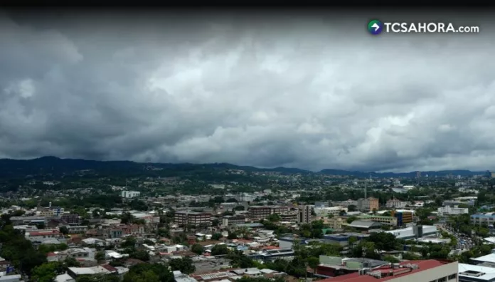 MARN prevé cielo nublado y tormentas para este miércoles
