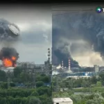 Ataque masivo de Ucrania alcanza refinería en Moscú
