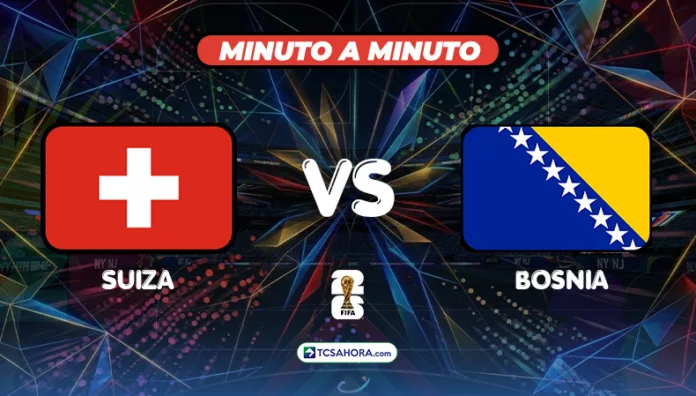 Repasa los detalles del partido de la fecha 2 de la Copa Mundial de la FIFA 2026 entre las selecciones de Suiza y Bosnia.