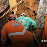 Un fallecido tras colapso de talud en Santa Ana Centro