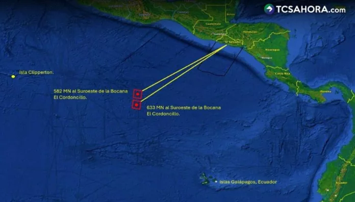 La Marina Nacional capturó durante el procedimiento a seis extranjeros: cuatro colombianos y dos ecuatorianos.