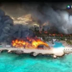 Voraz incendio en República Dominicana deja una fallecida y 1,700 evacuados