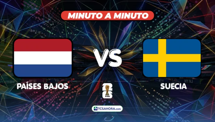 Repasa los detalles del partido de la fecha 2 de la Copa Mundial de la FIFA 2026 entre las selecciones de Países Bajos y Suecia.