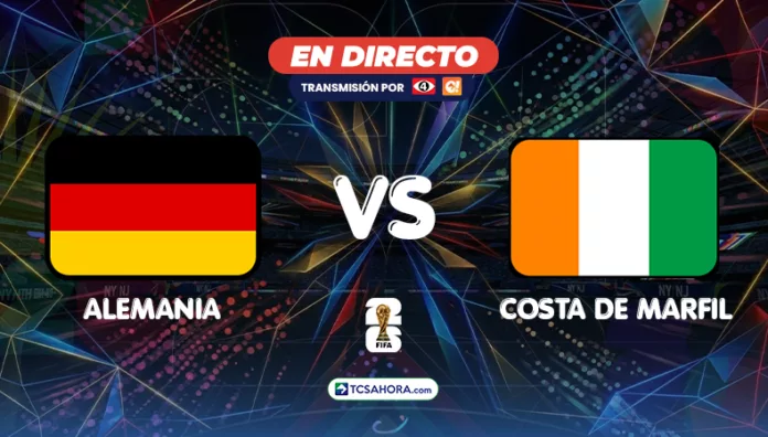 Repasa los detalles del partido de la fecha 2 de la Copa Mundial de la FIFA 2026 entre las selecciones de Alemania y Costa de Marfil.
