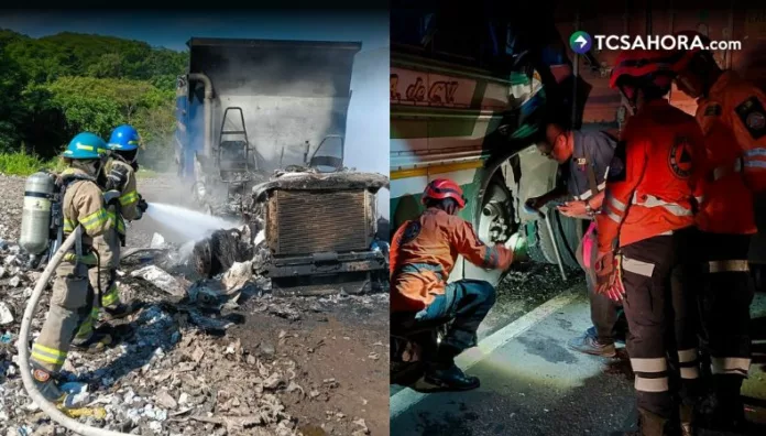 Incendios y accidentes viales entre las emergencias de las últimas horas