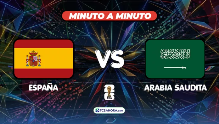 Repasa los detalles del partido de la fecha 2 de la Copa Mundial de la FIFA 2026 entre las selecciones de España y Arabia Saudita.