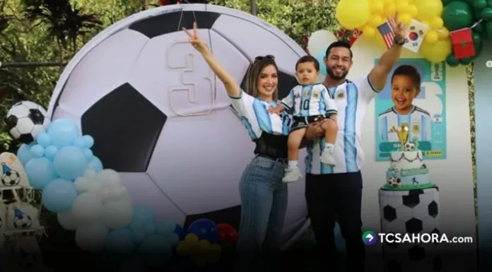 El cumpleaños de Gianmarco reunió a familiares y amigos en una fiesta inspirada en el Mundial. Larissa Graniello compartió cada momento.
