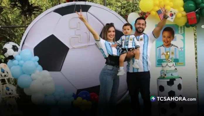 El cumpleaños de Gianmarco reunió a familiares y amigos en una fiesta inspirada en el Mundial. Larissa Graniello compartió cada momento.