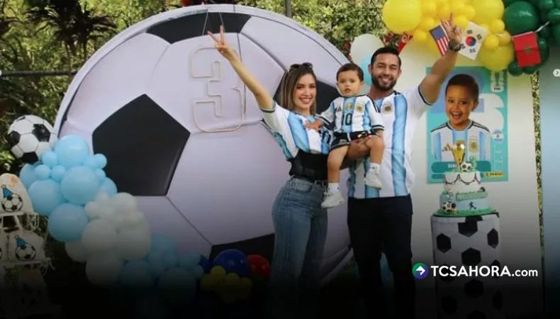 El cumpleaños de Gianmarco reunió a familiares y amigos en una fiesta inspirada en el Mundial. Larissa Graniello compartió cada momento.