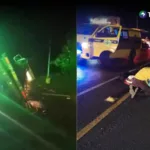 Dos fallecidos en accidentes en carretera Los Chorros y redondel hacia Opico