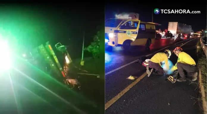 Dos fallecidos en accidentes en carretera Los Chorros y redondel hacia Opico