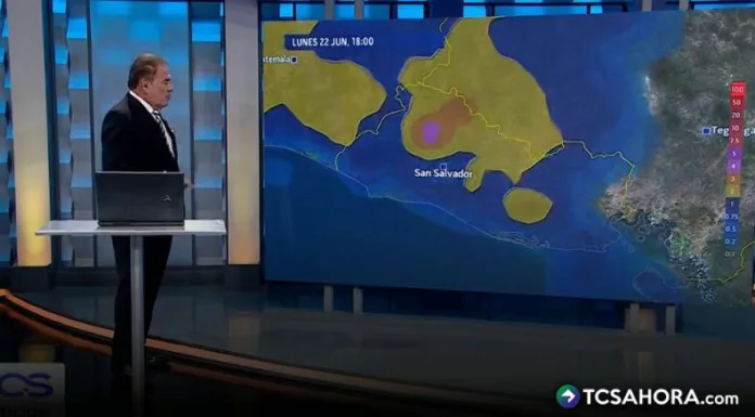 Para esta tarde se espera el desarrollo de lluvias y tormentas. Mientras que para la noche, estas podrán desplazarse por el resto del país.