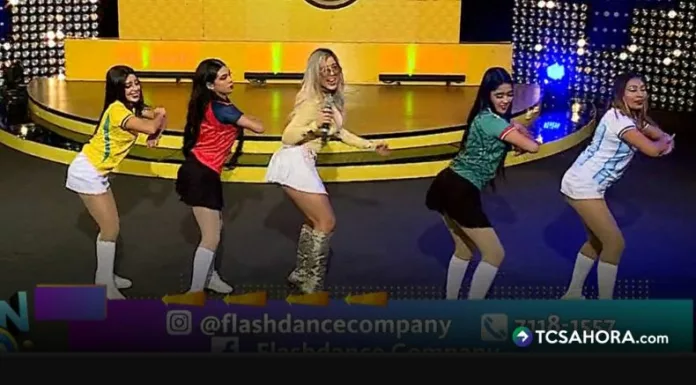 Mafer Salinas y “Dai Dai” llegaron a Prendi2 con una presentación inspirada en Shakira. Canto, baile y un invitado completaron el número.