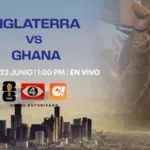 ¿Cómo y dónde ver el partido entre Inglaterra y Ghana del Mundial 2026?