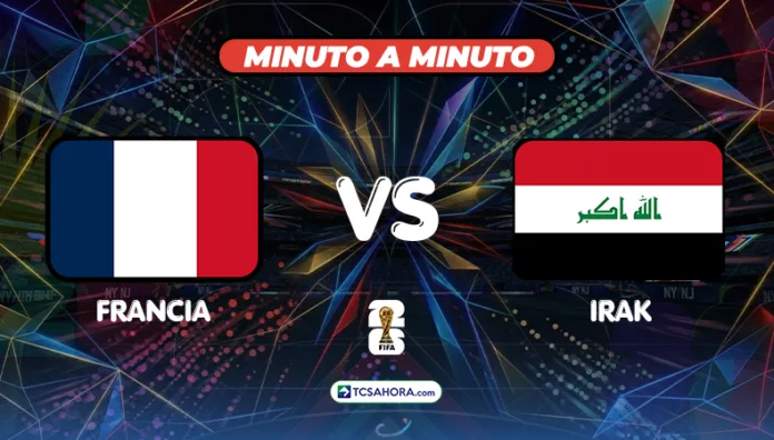 Repasa los detalles del partido de la fecha 2 de la Copa Mundial de la FIFA 2026 entre las selecciones de Francia e Irak.