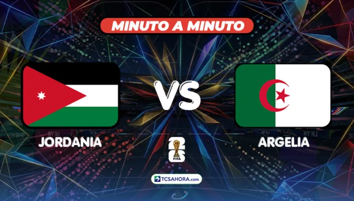 Repasa los detalles del partido de la fecha 2 de la Copa Mundial de la FIFA 2026 entre las selecciones de Jordania y Argelia.