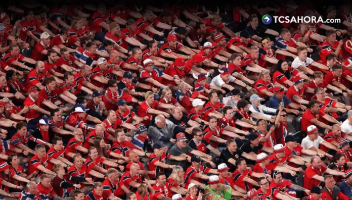 Los aficionados de Noruega han llenado de color los estadios de Estados Unidos en el Mundial 2026 con una peculiar celebración.