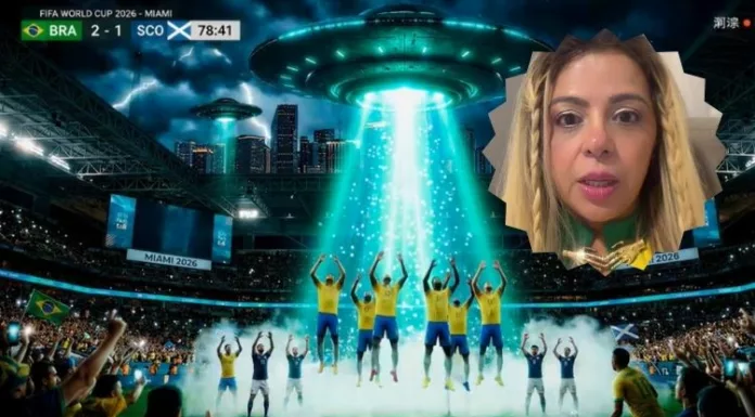 Vidente brasileña hizo la curiosa profecía de una abducción alienígena masiva en el partido que Brasil - Escocia este miércoles en Miami.