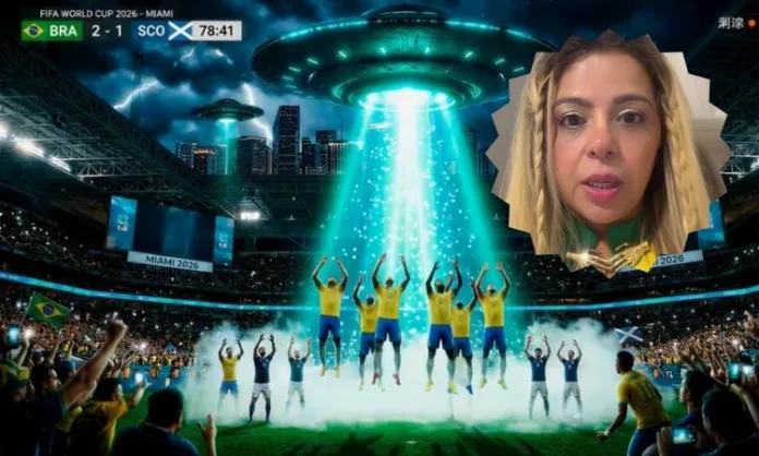 Vidente brasileña hizo la curiosa profecía de una abducción alienígena masiva en el partido que Brasil - Escocia este miércoles en Miami.