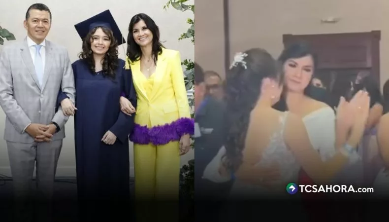 Lourdes compartió mensajes, canciones y fotografías dedicadas a su hija para acompañar uno de los momentos más importantes de su vida.