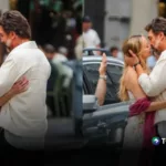 “Beso de película” entre Javier Bardem y Kate Hudson en Nueva York