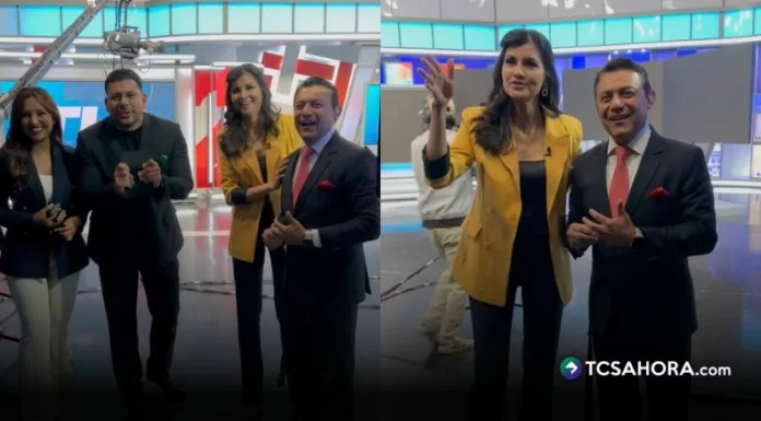 ¿Les gustaría ver a Lourdes Lara y Alex Pineda compartiendo pantalla? Un encuentro entre ambos conductores despertó todo tipo de reacciones.