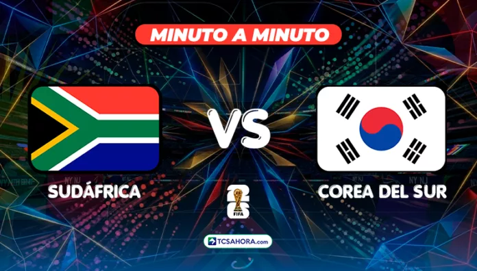 Repasa los detalles del partido de la fecha 3 de la Copa Mundial de la FIFA 2026 entre las selecciones de Sudáfrica y Corea del Sur.