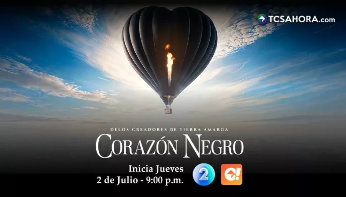 «Corazón Negro» llegará a Canal 2 el jueves 2 de julio. El estreno mostrará el primer enfrentamiento de los gemelos con la familia de su madre.