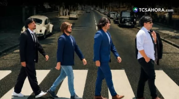 Mario Sibrián, Henry Urbina, el Chef Beltrán y Billy Calderón homenajearon a la legendaria banda con una recreación de 