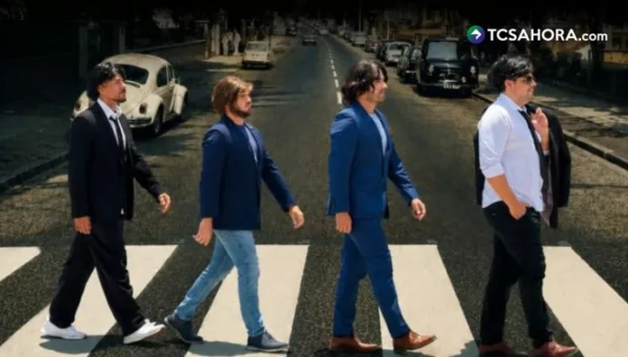 Mario Sibrián, Henry Urbina, el Chef Beltrán y Billy Calderón homenajearon a la legendaria banda con una recreación de 