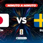 ¡MINUTO A MINUTO! | Japón vs Suecia | 25 junio 2026