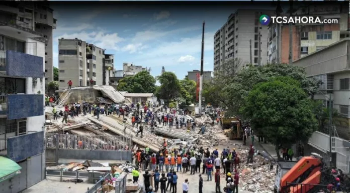 Al menos 188 fallecidos y 250 edificios colapsados por terremotos en Venezuela