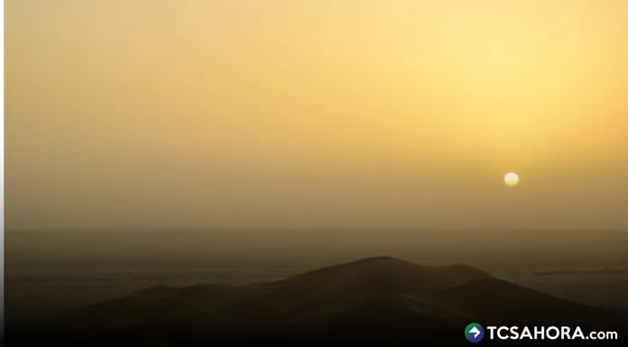 En algunas zonas, la temperatura podrá llegar los 38 ° Celsius; además, tendremos prencia de polvo del Sahara y lluvias en algunas zonas.