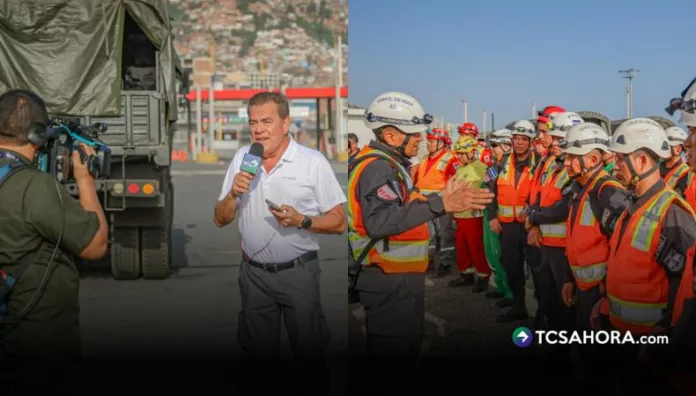 La ayuda humanitaria en Venezuela comenzó con el despliegue del contingente salvadoreño. Moisés Urbina mostró cómo inició la misión desde La Guaira.