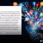 Trump advierte con arancel del 100% a países que adopten impuesto digital