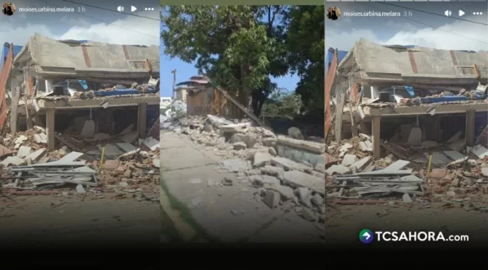 Moisés Urbina compartió fotografías y videos desde La Guaira, donde edificios colapsados y calles cubiertas de escombros reflejan la magnitud del desastre.