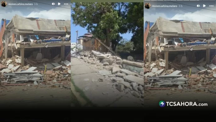 Moisés Urbina compartió fotografías y videos desde La Guaira, donde edificios colapsados y calles cubiertas de escombros reflejan la magnitud del desastre.