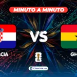 ¡MINUTO A MINUTO! | Croacia 0-0 Ghana | 27 junio 2026