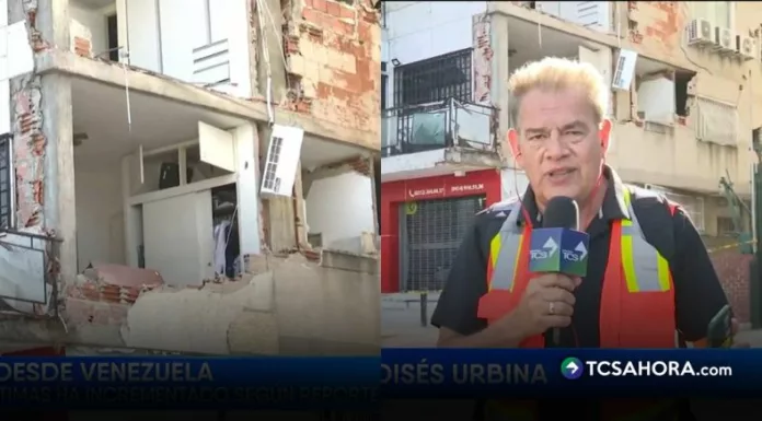 Un sismo en Venezuela de magnitud 5.1 volvió a sentirse este lunes en Caracas. Moisés Urbina reportó cómo continúa la emergencia y el trabajo de los rescatistas salvadoreños.