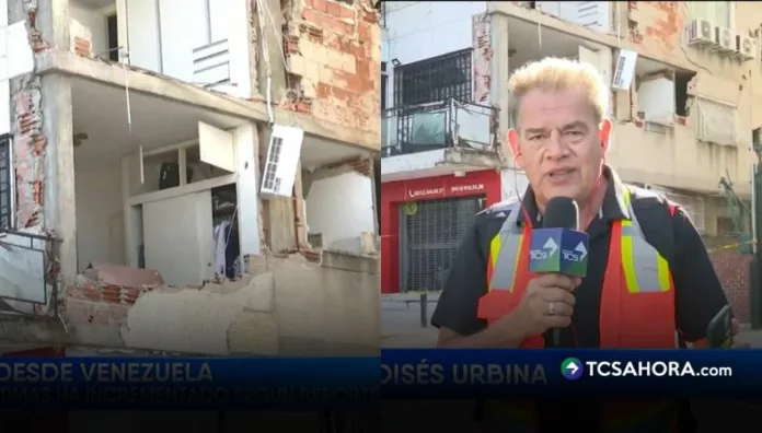 Un sismo en Venezuela de magnitud 5.1 volvió a sentirse este lunes en Caracas. Moisés Urbina reportó cómo continúa la emergencia y el trabajo de los rescatistas salvadoreños.