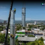 Obras Públicas inicia instalación de torres para cable aéreo
