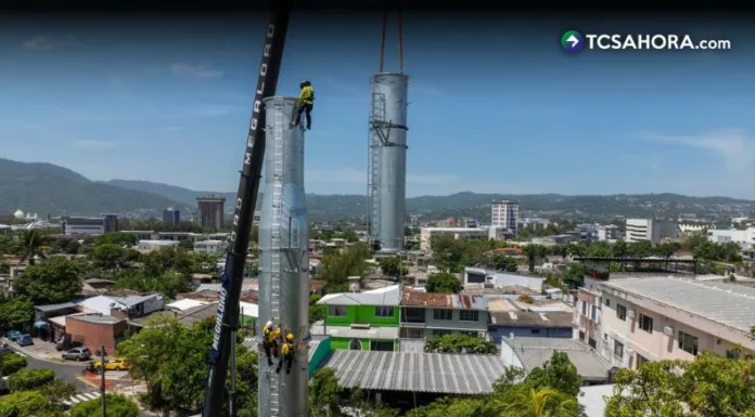 Obras Públicas inicia instalación de torres para cable aéreo