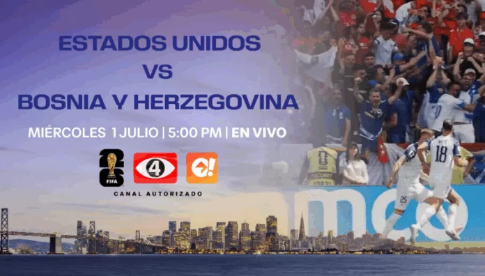 Los dieciseisavos de final de la Copa Mundial 2026 continúan este miércoles con el encuentro entre Estados Unidos y Bosnia.